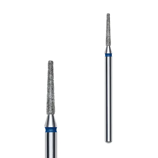 Фреза діамантова УСІЧЕНИЙ КОНУС СИНІЙ діаметр 1,6 мм / робоча частина 10 мм EXPERT (FA70B016/10) STALEKS PRO