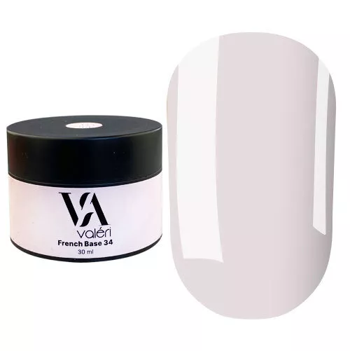 VALERI French  Base  Основа камуфлююча для гель-лаку 30мл №34