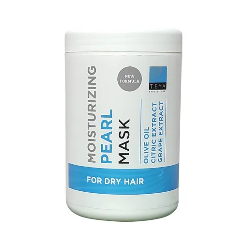 Маска зволожувальна, перлинна для сухого волосся, 1000 мл MOISTURIZING PEARL Mask TEYA Professional