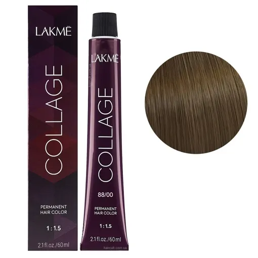 88/00 Світлий блондин натуральний інтенсивний Крем-фарба для волосся стійка, 60 мл Permanent Hair Color COLLAGE LAКME