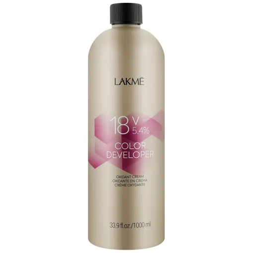 Крем-окисник 18V (5.4%), 1000 мл 40201 Oxidant cream COLOR DEVELOPER LAKME