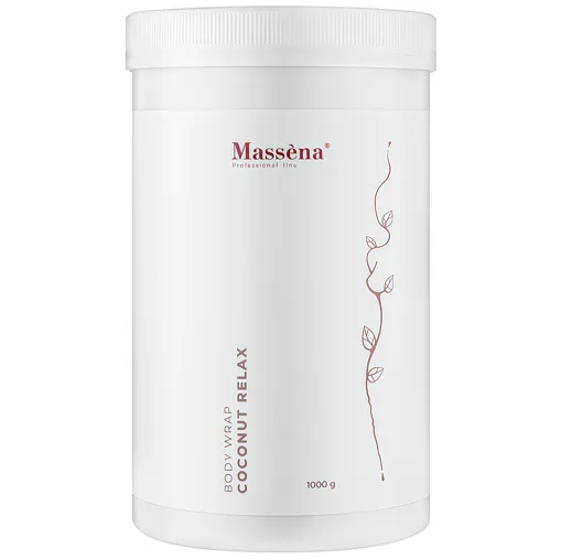 Обгортання для тіла порошкове "Кокосовий Релакс", 1000 г COCONUT RELAX Body Wrap Massena