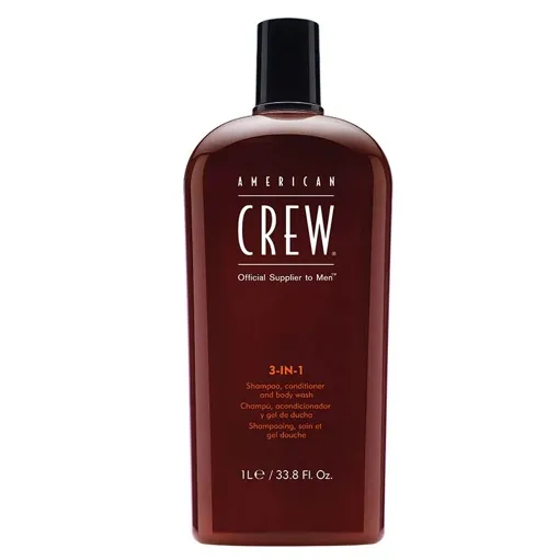 Засіб 3в1 для догляду за волоссям та тілом, 1000 мл 3-in-1 Shampoo, Conditioner&amp;Body Wash Hair &amp; Body American Crew