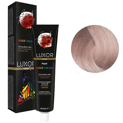 Перламутровий (Pearl) Тонувальний фарбник прямої дії, 100 мл DISCO COLORS LUXOR Professional