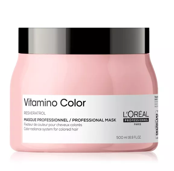 Маска для захисту та збереження кольору  фарбованого волосся, 500мл Mask Vitamino Color Serie Expert L`Oreal Professionnel