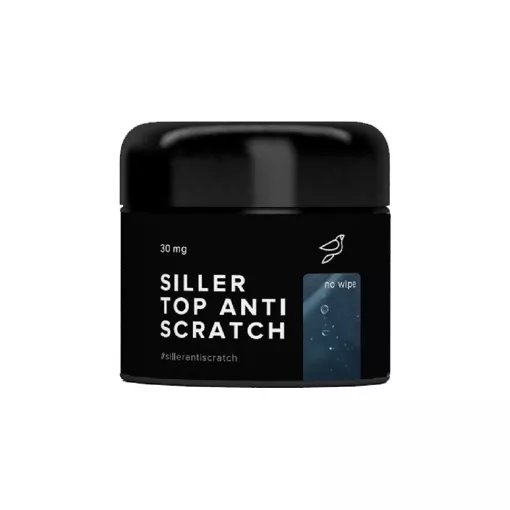 Топ без липкого шару "без подряпин", 30 мл Top No Wipe Anti Scratch SILLER Proffesional