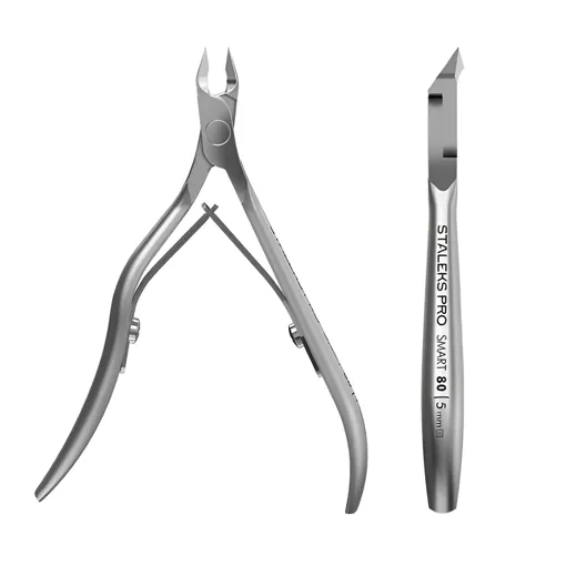 Кусачки професійні для шкіри (ріжуча частина -5 мм) SMART NS-80-5 STALEKS PRO
