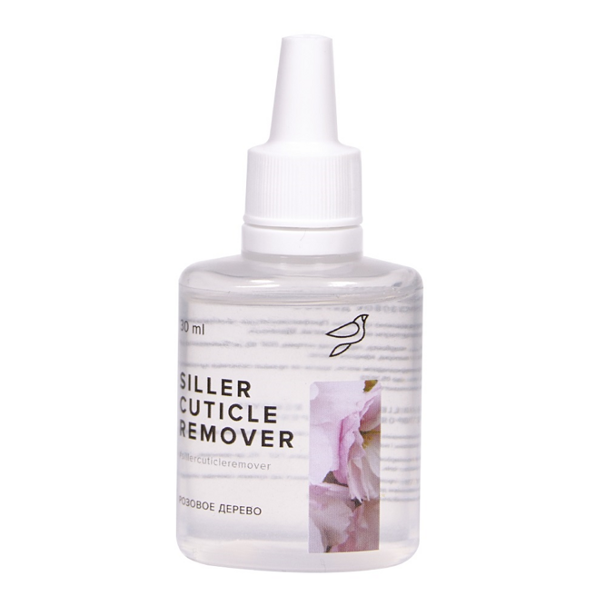 Засіб для видаления кутикули, 30 мл "Рожеве дерево" Cuticle Remover SILLER Professional    