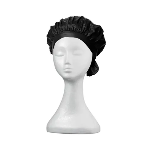 Шапочка для холодної завивки, нейлон, на ліпучці, водовідштовхувальна (чорна) 3040013/708138 Comair Germany