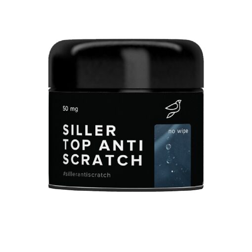 Топ без липкого шару "без подряпин", 50 мл Top No Wipe Anti Scratch SILLER Proffesional