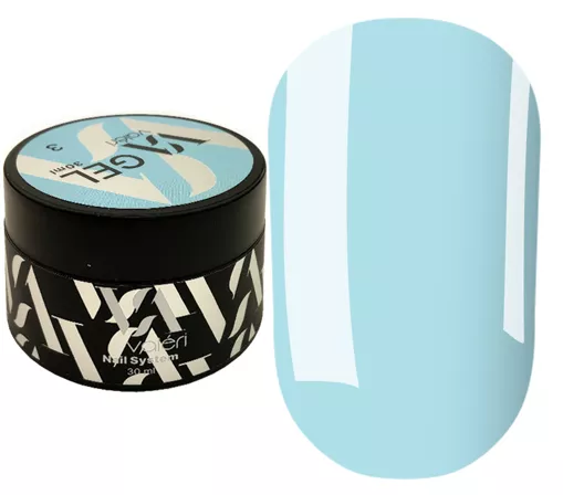 VALERI Builder Gel Гель для нарощування 30 мл №003 Світло блакитний 