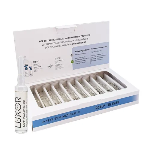 Лосьйон-комплекс інтенсивний проти лупи, 10*10 мл Intensive Lotion Complex ANTI-DANDRUFF Scalp Therapy LUXOR Professional