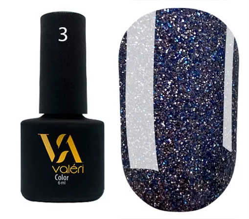 VALERI Flash Gel Polish Гель-лак світловідбивний 6 мл №03