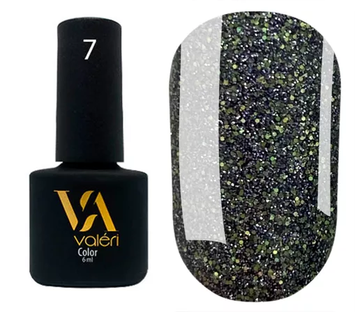 VALERI Flash Gel Polish Гель-лак світловідбивний 6 мл №07
