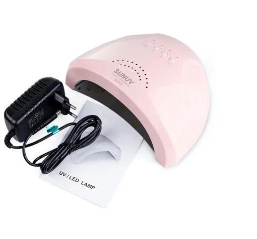 Лампа SUN One РОЖЕВА 48W 2-в-1 LED/UV (з кварцевими діодами) ОРИГІНАЛ