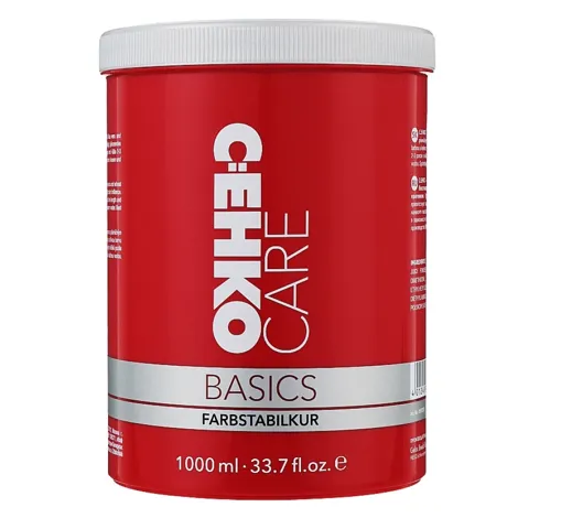Маска для фарбованого волосся з протеїнами , 1000 мл Farbstabilkur Mask BASICS CARE C:EHKO