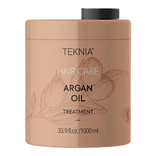 Маска глибоко живильна та зволожувальна для нормального та сухого волосся, 1000 мл 44831 Treatment ARGAN OIL Hair Care TEKNIA LAKME