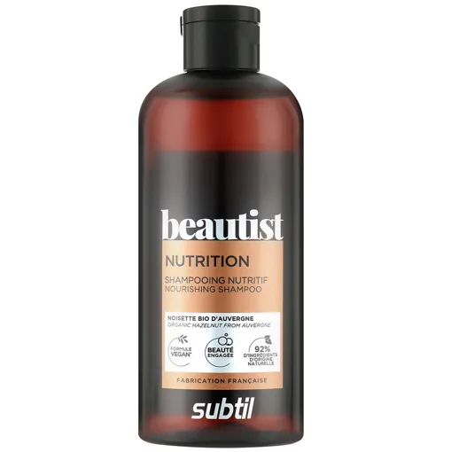 Шампунь для живлення сухого та дуже сухого волосся, 300 мл Nourishing Shampoo NUTRITION Beautist Subtil