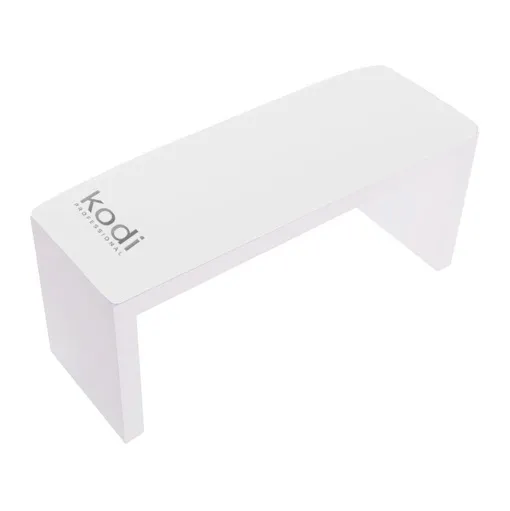Підлокітник для манікюру на білих ніжках, колір: "White" KODI Professional