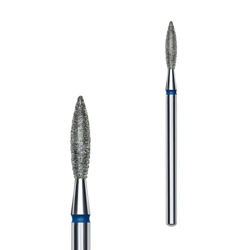 Фреза діамантова ПОЛУМ&rsquo;Я СИНЄ діаметр 2,3 мм / робоча частина 10 мм EXPERT (FA10B023/10) STALEKS PRO