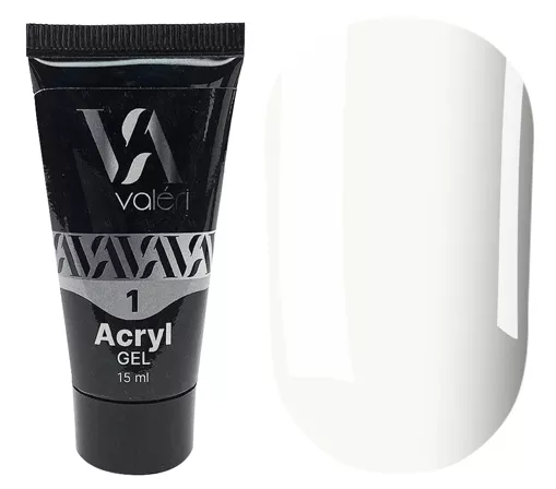 VALERI Acryl Gel Акрил-гель 15 мл №01 Білий