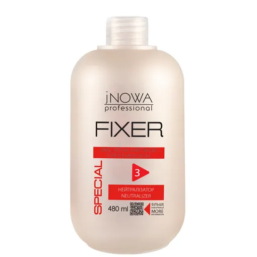 Фіксувальна емульсія після завивки, 480 мл Neutralizer FIXER Special  jNOWA Professional