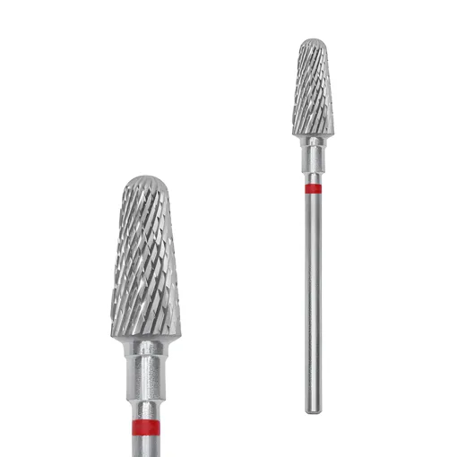 Фреза твердосплавна УСІЧЕНИЙ КОНУС ЧЕРВОНИЙ діаметр 6 мм / робоча частина 14 мм EXPERT (FT70R060/14) STALEKS PRO