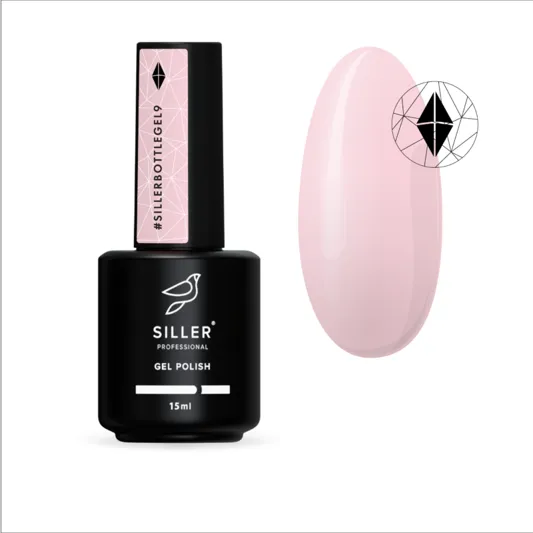 Рідкий гель для укріплення нігтів, 15 мл №09  Bottle Gel SILLER Professional