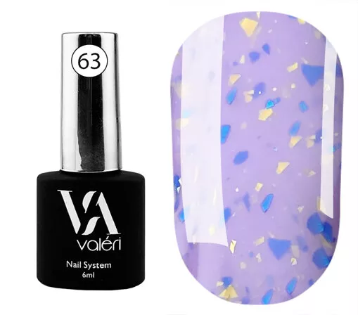 VALERI Potal Base Основа камуфлююча для гель-лаку  6мл №63