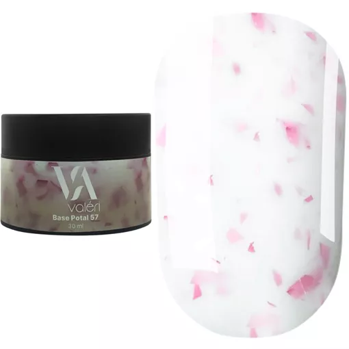 VALERI Potal  Base  Основа камуфлююча для гель-лаку 30мл №57