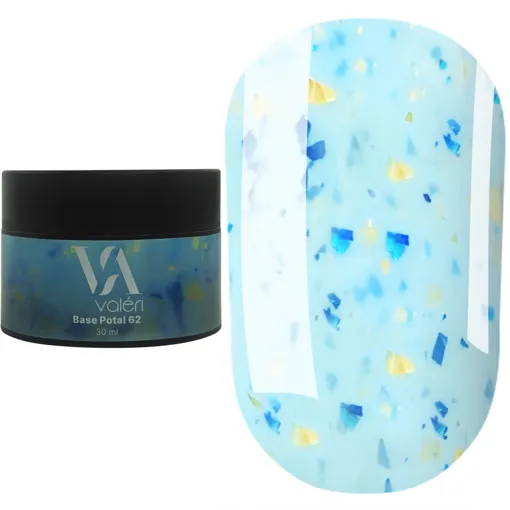 VALERI Potal  Base  Основа камуфлююча для гель-лаку 30мл №62