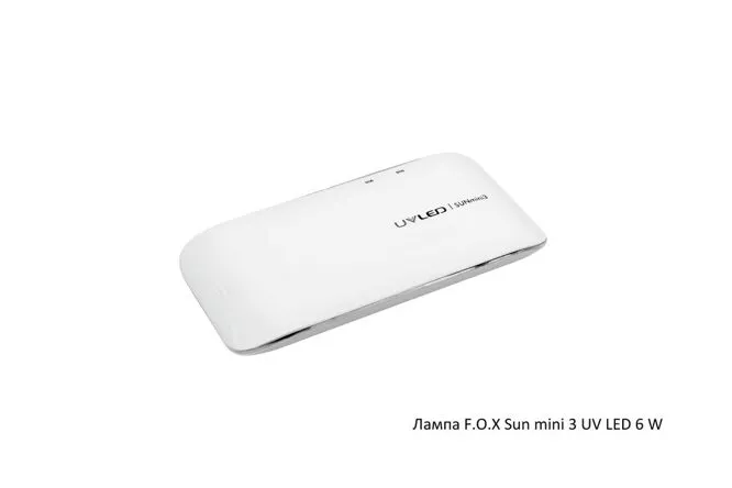 F.O.Х Лампа  SUN MINI 3 6W гібридна від павербанку