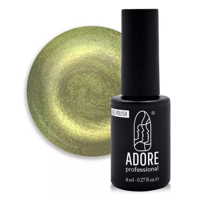 ADORE Cat`s Eye Magnetic Gel Polish Гель-лак кошаче око вітражний 8мл № М-04