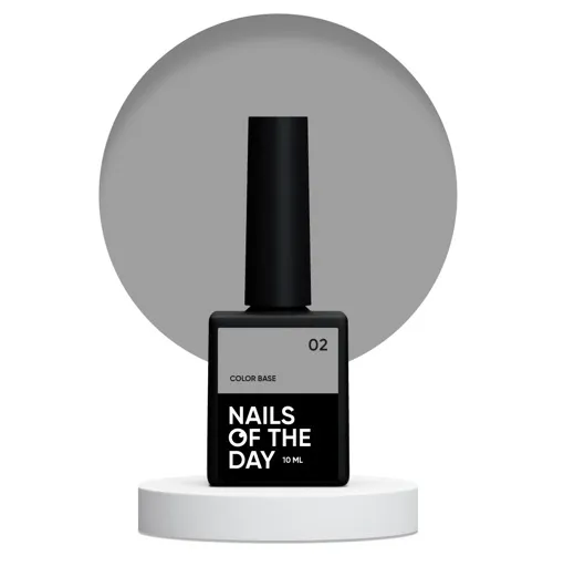 База кольорова для нігтів, 10 мл №02 Color Base NAILSOFTHEDAY