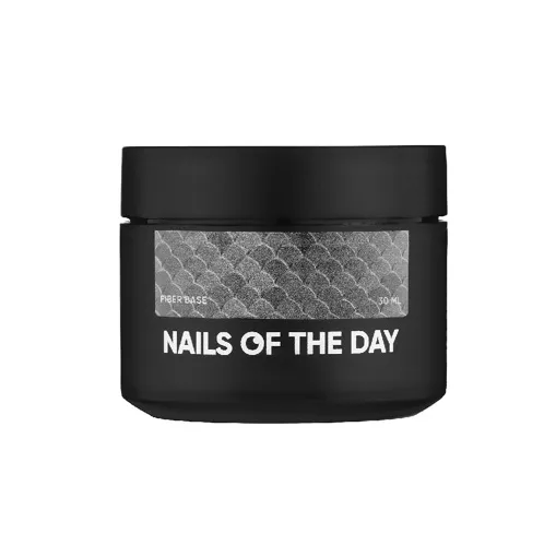 База з нейлоновими волокнами для нігтів, 30 мл Fiber Base NAILSOFTHEDAY