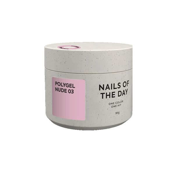 Полігель для нігтів, 30 мл №03 NUDE Poly Gel NAILSOFTHEDAY