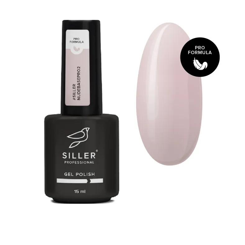 Основа камуфлююча, 15 мл №002 Nude PRO Base SILLER Professional   