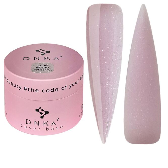 DNKa Cover  Base  Основа камуфляжна для гель-лаку 30мл  №10 Wonderful 