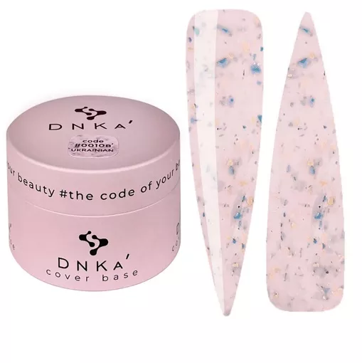 DNKa Cover  Base  Основа камуфляжна для гель-лаку 30мл  №10B Ukrainian