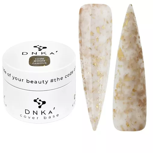 DNKa Cover  Base  Основа камуфляжна для гель-лаку 30мл  №11 Famous