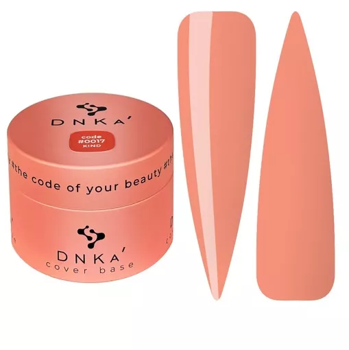 DNKa Cover  Base  Основа камуфляжна для гель-лаку 30мл  №17 Kind