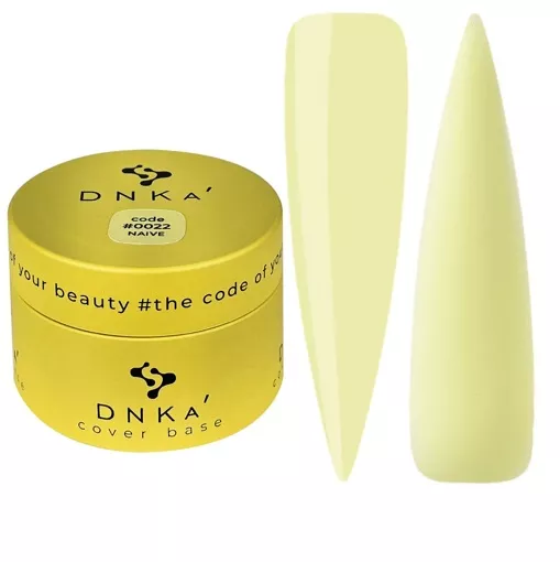 DNKa Cover  Base  Основа камуфляжна для гель-лаку 30мл  №22 Naive