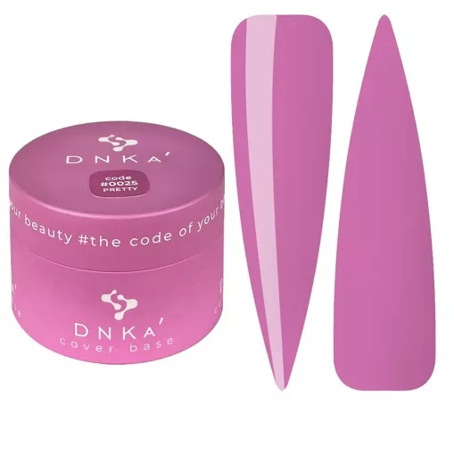 DNKa Cover  Base  Основа камуфляжна для гель-лаку 30мл  №25 Pretty