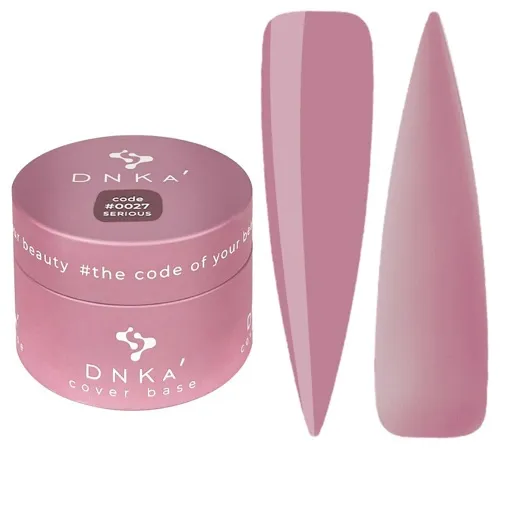 DNKa Cover  Base  Основа камуфляжна для гель-лаку 30мл  №27 Serious
