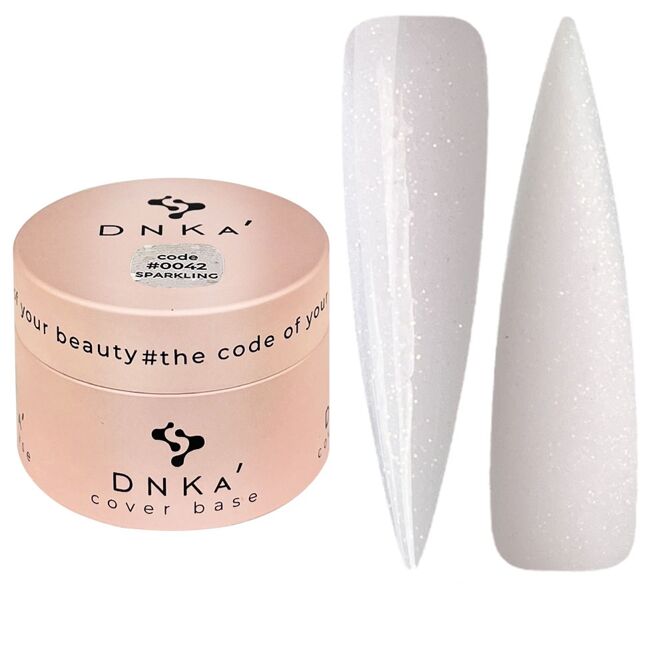 DNKa Cover  Base  Основа камуфляжна для гель-лаку 30мл  №42 Sparkling