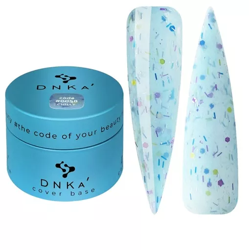 DNKa Cover  Base  Основа камуфляжна для гель-лаку 30мл  №58 Chilly