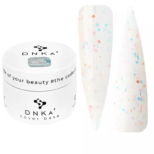 DNKa Cover  Base  Основа камуфляжна для гель-лаку 30мл  №63 Inspiration