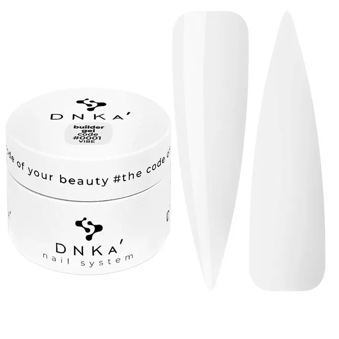 DNKa Builder gel Гель для нарощування нігтів 30мл  №01 Vibe