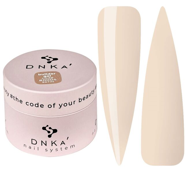 DNKa Builder gel Гель для нарощування нігтів 30мл  №04 Satin