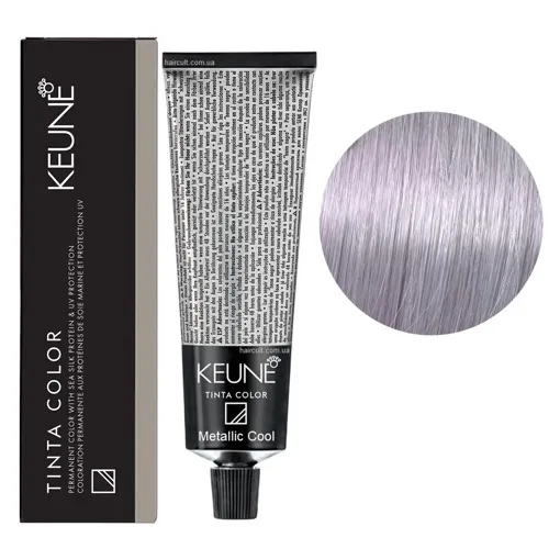 Metallic Cool (Металевий холодний) Фарба перманентна для волосся,  60 мл Permanent Color TINTA COLOR KEUNE
